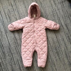 Pink Quilted One Piece